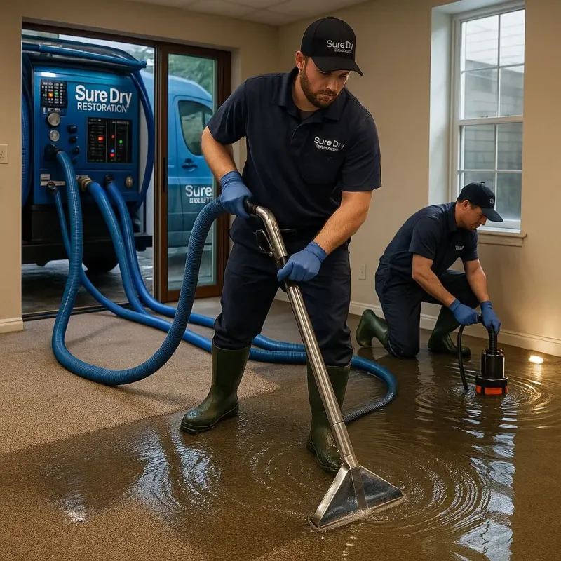 Water Extraction and Removal process in Sparks, NV